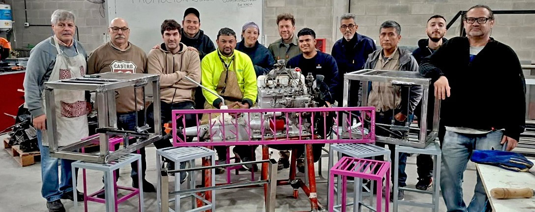 Finalizó con éxito el curso de Herrería Básica: felicitaciones a las y los participantes
