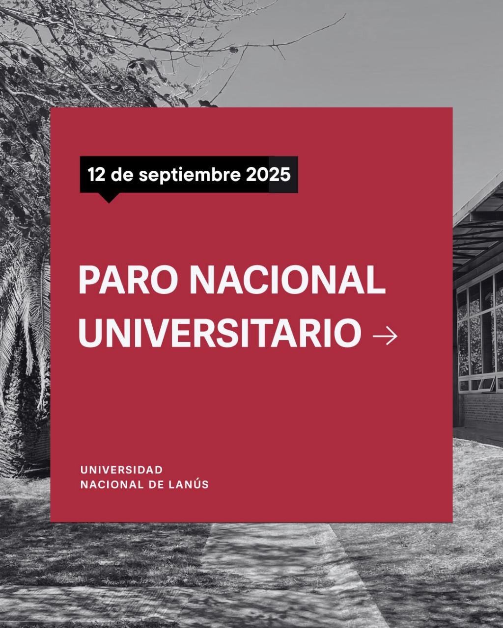 Paro Universitario Lunes 12 de Septiembre
